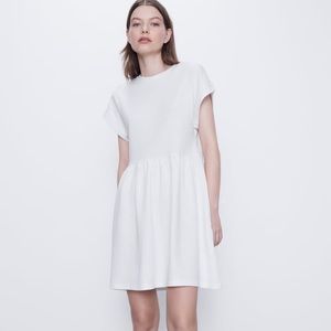 Zara TRF Dress with Ruching